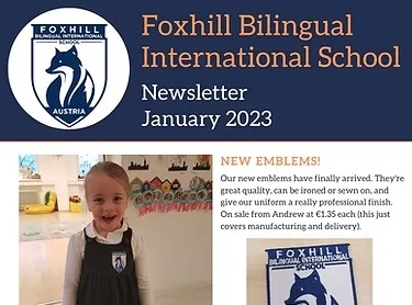 Foxhill Newsletter 2023-Jan